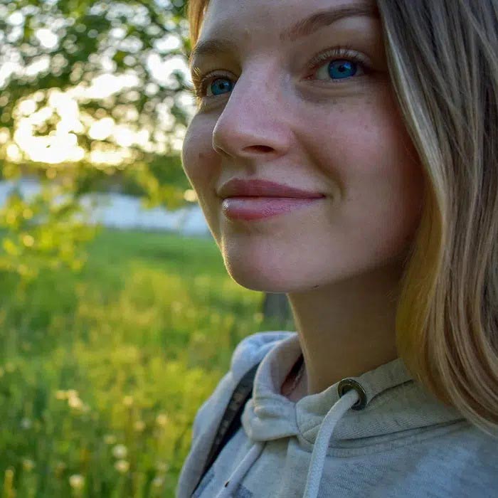 A Smiling women
